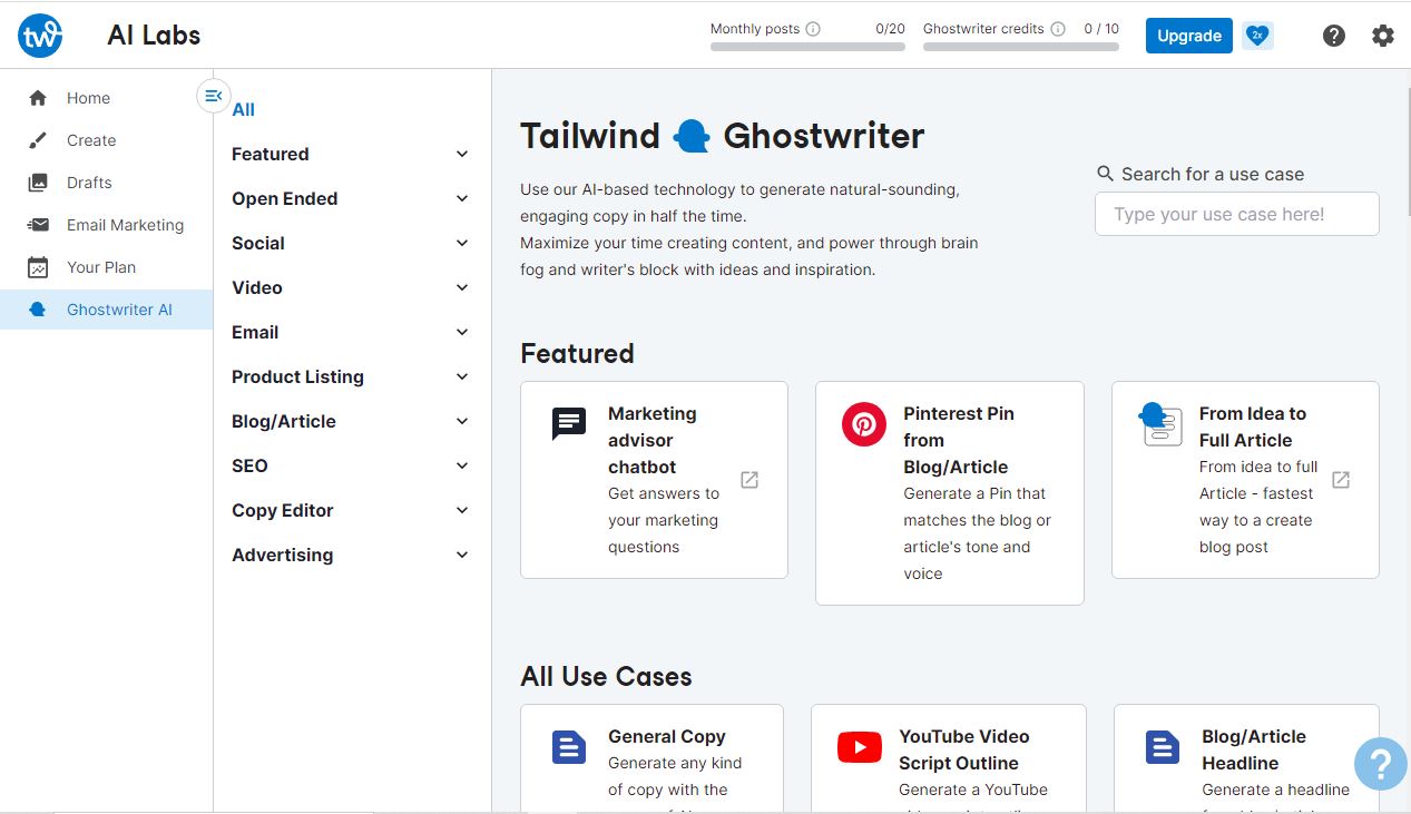 Tailwind Dashbord with some feature